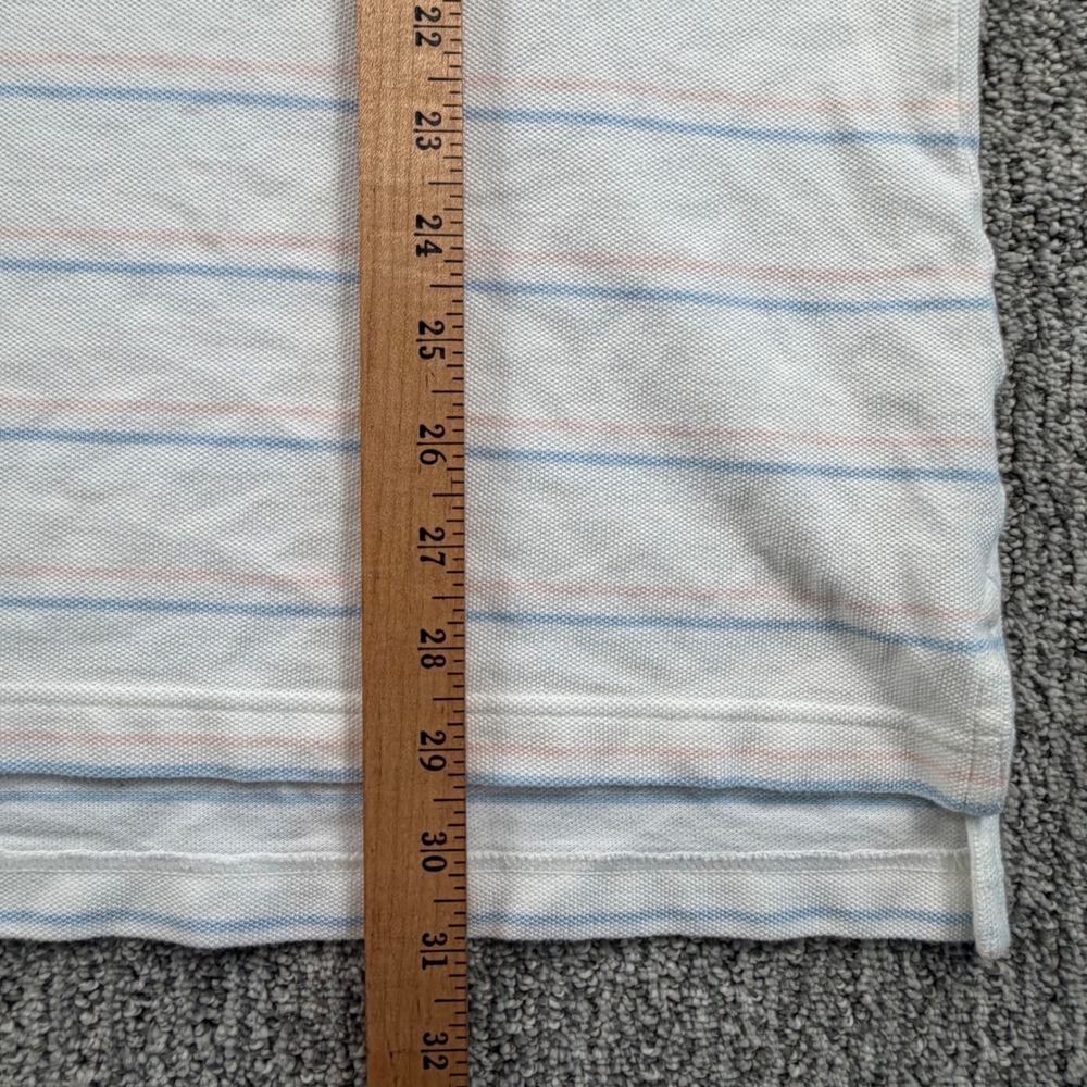 Lot of 2 Brooks Brothers Polo Shirt Mens XL Yellow White Cotton Original Fit - Picture 14 of 14